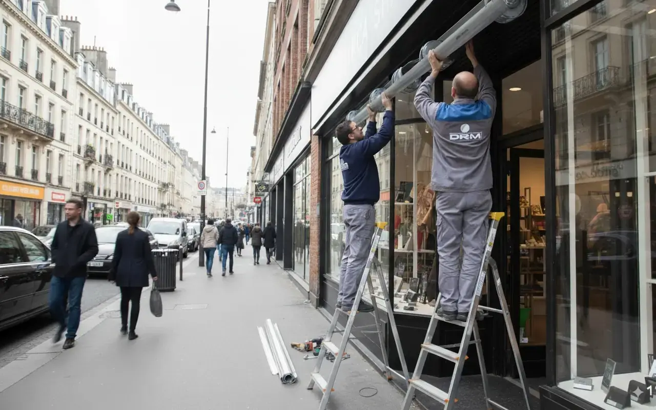 Installation de rideau métallique à Toulon